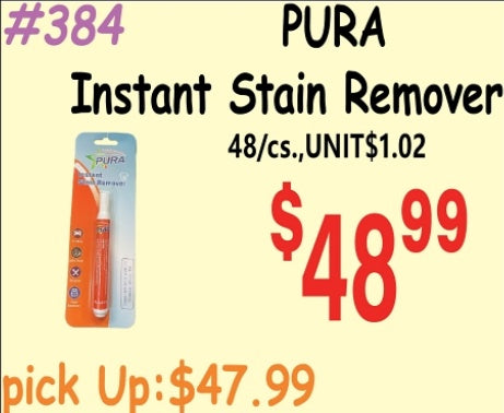 PURA Instant Stain Remover 48/465ml