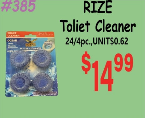 RIZE Toilet Cleaner 24/4pc