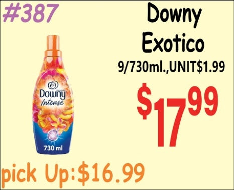 Downy Exotico 9/730ml