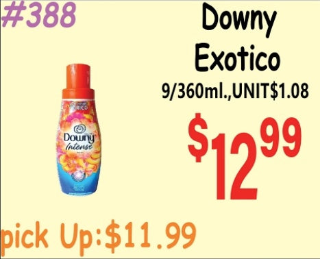 Downy Exotico 9/360ml