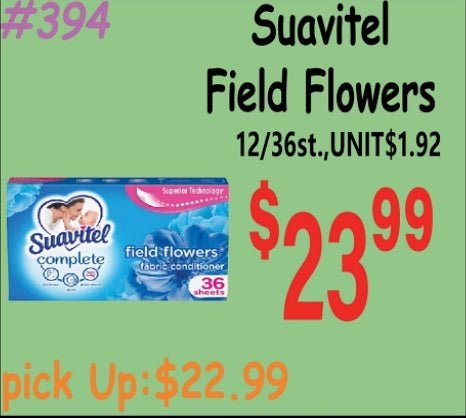 Suavitel Field Flowers 12/266ml