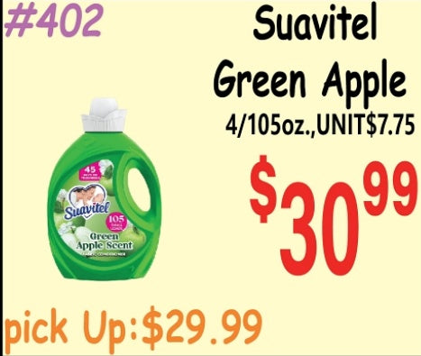 Suavitel Green Apple 4/105oz