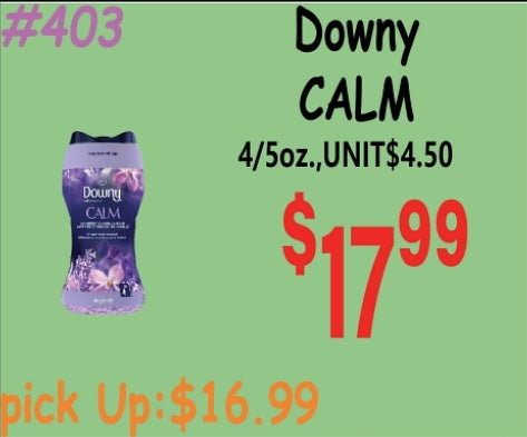 Downy CALM 4/5oz