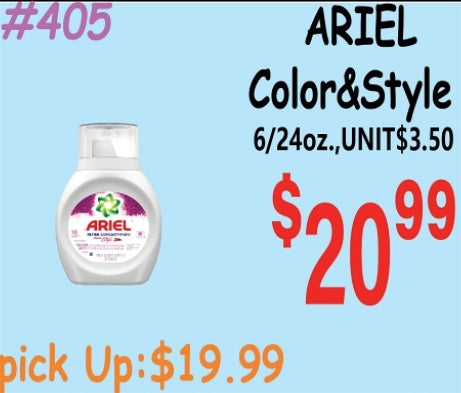 ARIEL Color&Style 6/24oz