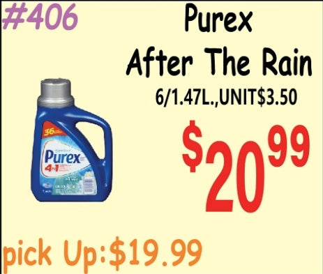 Purex After The Rain 6/141oz