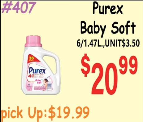 Purex Baby Soft 6/141oz